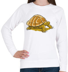 printfashion Teknős - Női pulóver - Fehér (11710971)