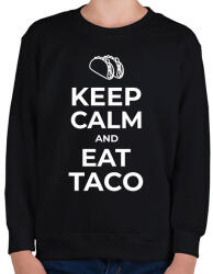 printfashion EGYÉL TACO-T - Gyerek pulóver - Fekete (10366262)