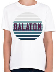 printfashion Balaton Retro - Gyerek póló - Fehér (2756814)