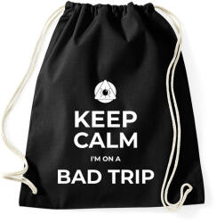 printfashion BAD TRIP - Sportzsák, Tornazsák - Fekete (9969272)