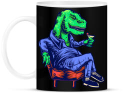 printfashion Dino chill - Bögre - Fekete (14213818)