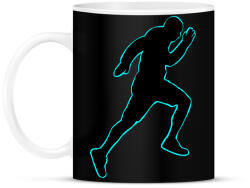 printfashion Futó - Bögre - Fekete (16014415)