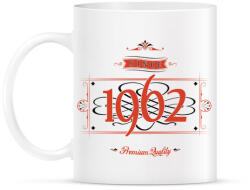 printfashion since-1962-red-black - Bögre - Fehér (790665)