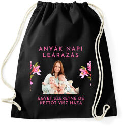 printfashion Anyák napi leárazás - Sportzsák, Tornazsák - Fekete (15751438)