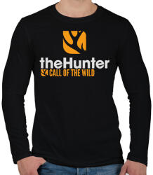 printfashion the Hunter - Call of the wild - Férfi hosszú ujjú póló - Fekete (15800988)