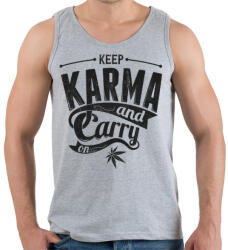 printfashion Karma - Férfi atléta - Sport szürke (50283)