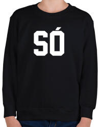 printfashion Só Bors páros 1 - Gyerek pulóver - Fekete (6069959)