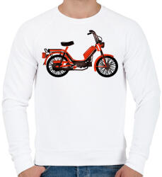 printfashion babetta - Férfi pulóver - Fehér (2871275)