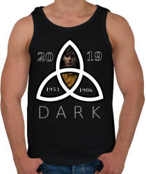 printfashion dark - Férfi atléta - Fekete (2805036)