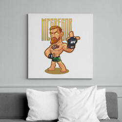 printfashion Conor McGregor - Vászonkép - Fehér (6632979)