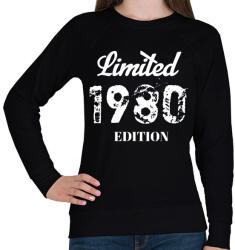 printfashion 1980 - Női pulóver - Fekete (4556768)