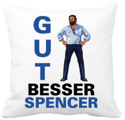 printfashion Gut, Besser, Spencer - Párnahuzat, Díszpárnahuzat - Fehér (9829455)