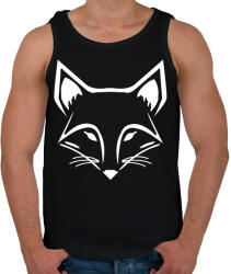 printfashion Róka - Férfi atléta - Fekete (5022415)