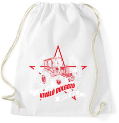 printfashion MTZ traktor - Sportzsák, Tornazsák - Fehér (15946673)