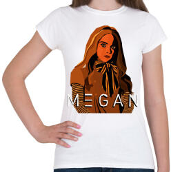 printfashion megan doll - Női póló - Fehér (13772962)