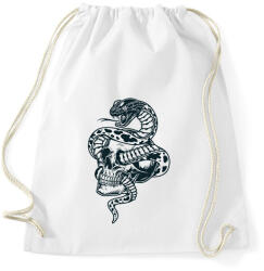printfashion Kígyó - Sportzsák, Tornazsák - Fehér (14262125)