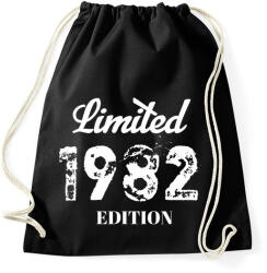 printfashion 1982 - Sportzsák, Tornazsák - Fekete (4557316)
