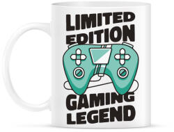 printfashion Gamer legenda - limited edition - Bögre - Fehér (5622563)