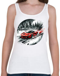 printfashion Ferrari - Női atléta - Fehér (15533187)