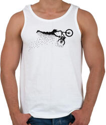 printfashion stunt biker - Férfi atléta - Fehér (1639279)