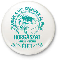 printfashion Csobban az víz - Kitűző, hűtőmágnes - Fehér (13787237)