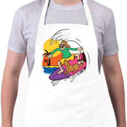 printfashion Szörfös - Kötény - Fehér (13241537)