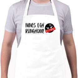 printfashion Nincs egy rongyom! - Kötény - Fehér (12064144)