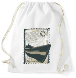 printfashion Szerencsétlen nap - Sportzsák, Tornazsák - Fehér (33477)