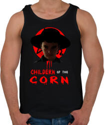 printfashion Isaac Children of the Corn - Férfi atléta - Fekete (6048223)