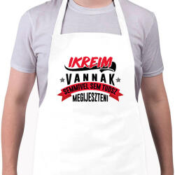printfashion Ikreim vannak - Kötény - Fehér (10923886)