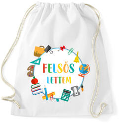 printfashion Felsős lettem - Sportzsák, Tornazsák - Fehér (16417859)