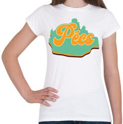 printfashion Pécs - Női póló - Fehér (7134351)