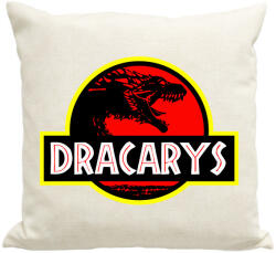 printfashion Dracarys - Párnahuzat, Díszpárnahuzat - Lenvászon (1504486)