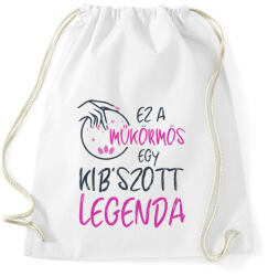 printfashion Műkörmös - Sportzsák, Tornazsák - Fehér (10977661)