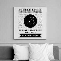 printfashion November: Nyilas - Vászonkép - Fehér (6628778)