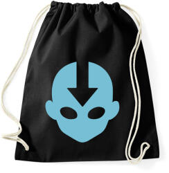 printfashion Aang legendája - Sportzsák, Tornazsák - Fekete (15839983)