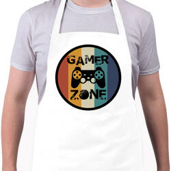 printfashion Gamer zone2 - Kötény - Fehér (13082874)
