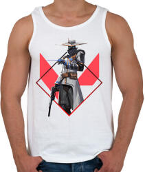 printfashion Valorant Cypher - Férfi atléta - Fehér (2591330)