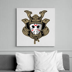 printfashion Jason a szamuráj - Vászonkép - Fehér (6620274)