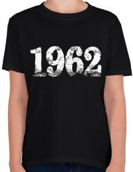 printfashion 1962 - Gyerek póló - Fekete (6190873)