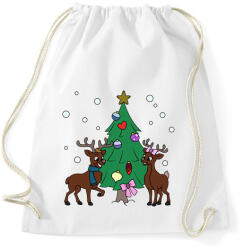 printfashion Christmas - Sportzsák, Tornazsák - Fehér (10850575)