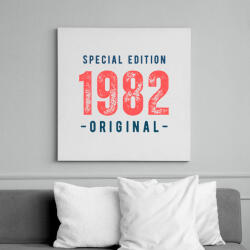 printfashion Special edition 1982 original - Vászonkép - Fehér (14185577)