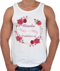 printfashion Mónika - Férfi atléta - Fehér (2830484)