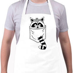 printfashion Mosómaci zsebben - Kötény - Fehér (11638757)