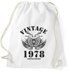 printfashion 1978 - Sportzsák, Tornazsák - Fehér (6217434)