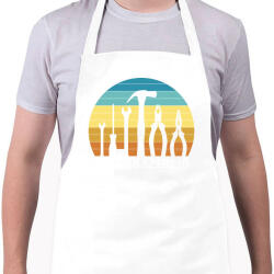 printfashion Legjobb szerelő - Kötény - Fehér (7646773)