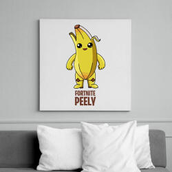 printfashion Fortnite - Peely - Vászonkép - Fehér (6634311)