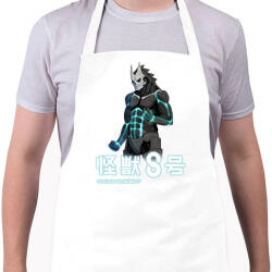 printfashion Kaiju No. 8 - Hibino Kafka - Kötény - Fehér (15803830)