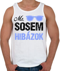 printfashion Mr. sosem hibázok - Férfi atléta - Fehér (16788498)
