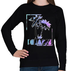 printfashion Miami - Női pulóver - Fekete (4391151)